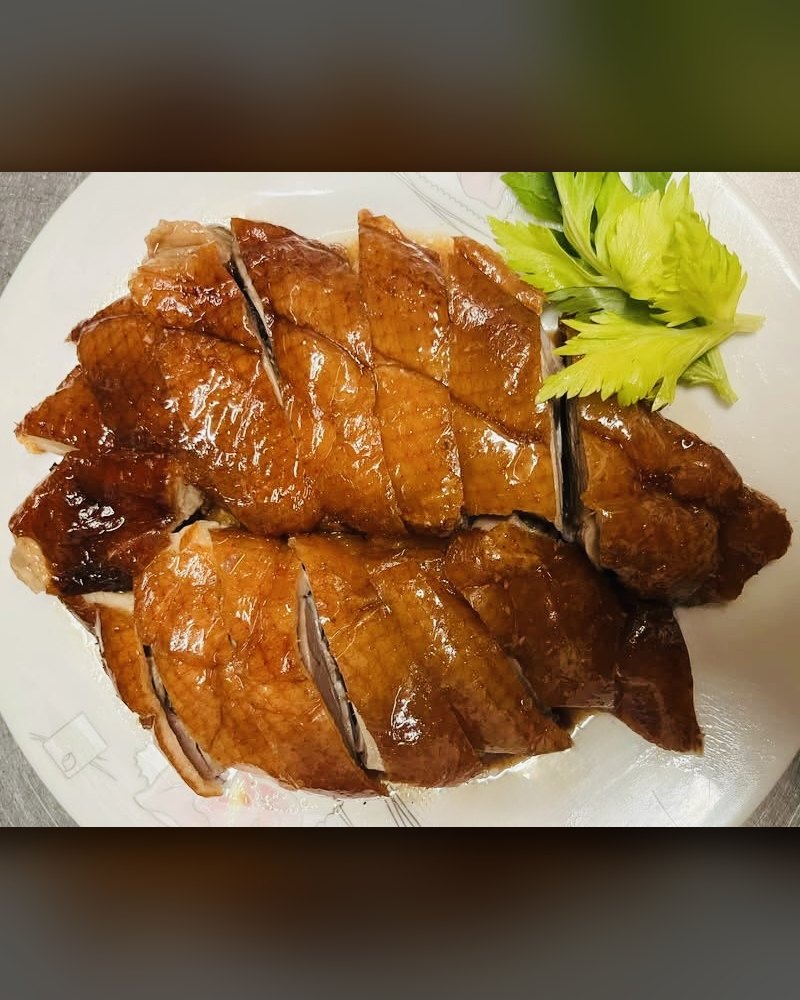 Sliced roast duck from our smokehouse